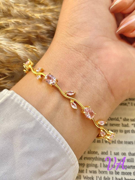 BRACELET TULIP ROSE 💕